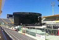 Il palco di Madonna (Foto: Bild Team)